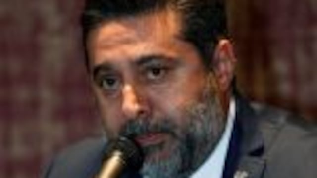 MON301. MONTEVIDEO (URUGUAY), 06/12/2016.- El presidente del Club Atlu00e9tico Boca Juniors de Argentina, Daniel Angelici, habla hoy, martes 6 de diciembre de 2016, durante la Asamblea General de la Liga Sudamericana de Clubes de Fu00fatbol, que se desarrolla en