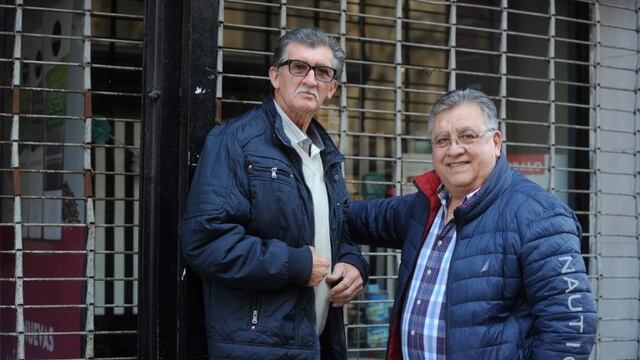 Los hermanos Marcos y Miguel Camino. (Foto: Guillermo Rodríguez Adami)
