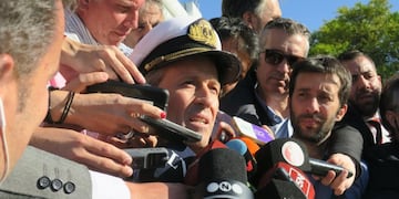 El vocero de la Armada