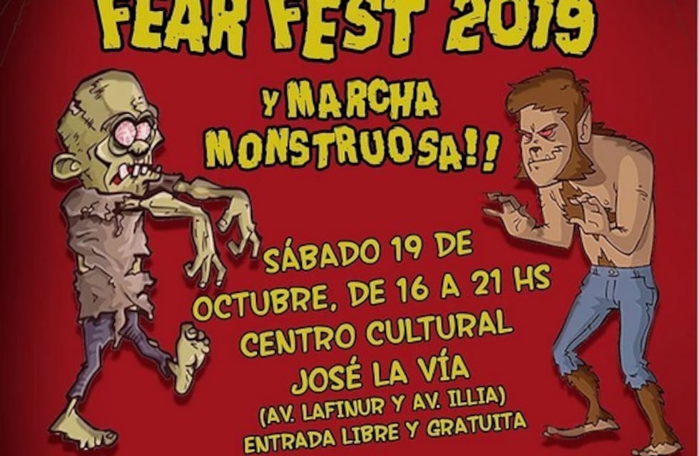 Marcha Zombie y la Fear Fest en el José La Vía