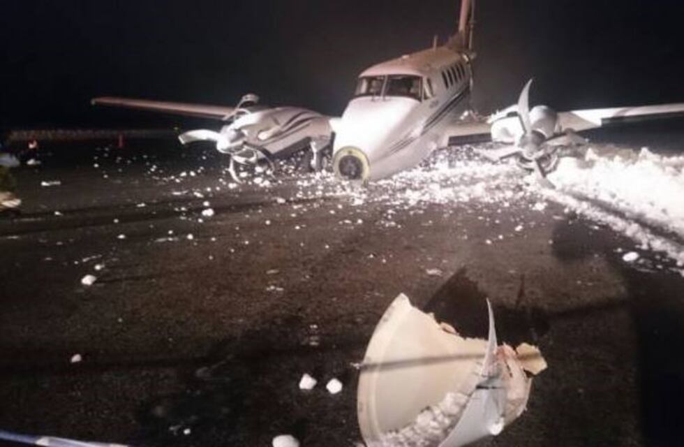 Se despistó un avión privado en Bariloche y volvieron a cerrar el aeropuerto