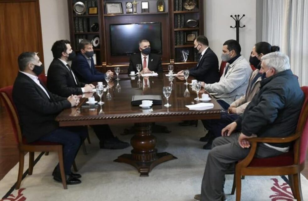 Bomberos Voluntarios de la Trinidad en la Legislatura