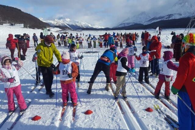 Esquí de Fondo para niños en Ushuaia