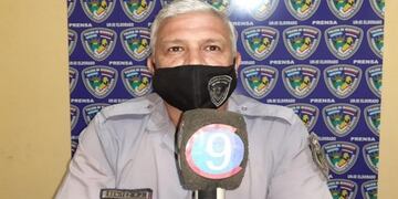 Pedro Benítez, jefe de la Policía Comunitaria\u002E