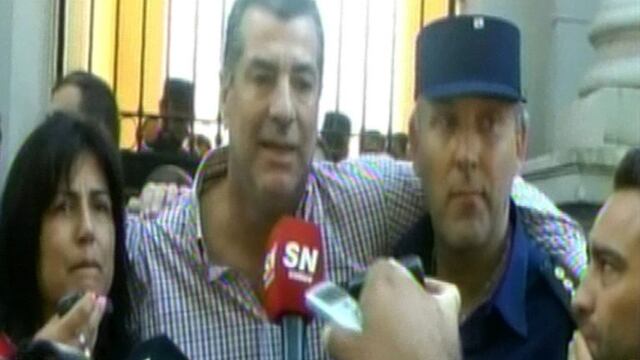 asesinato homicidio crimen y violacion de Micaela Garcia desapareciu00f3 en Gualeguay y fue encontrada asesinada estrangulada y violada violacion por el hombre acusado sebastian Wagner Detenido DYN17, BUENOS AIRES 08/04/2017, Nu00c9STOR GARCu00cdA, PADRE DE LA JOVEN