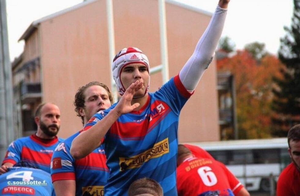 La impresionante lesión que convirtió al rugbier Arthur Castet en una "fuente humana" y se viralizó