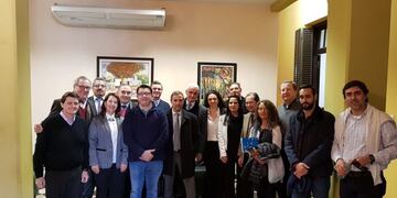 Empresarios, gerentes de bancos y el secretario de Hacienda analizaron acciones conjuntas para reactivar la economía\u002E