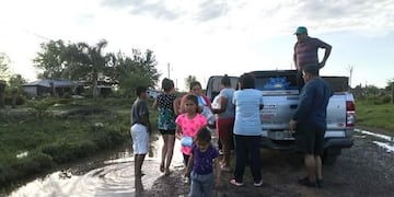 Inundaciones en Curuzú Cuatiá\u002E (Foto: Época)