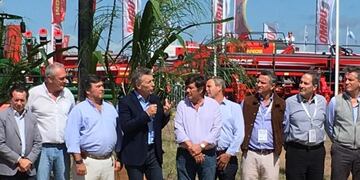 El presidente Mauricio Macri en Expoagro 2019\u002E