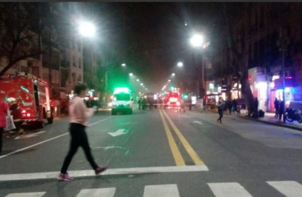 Se incendió un laboratorio en Palermo: dos personas resultaron heridas