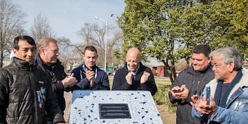 Homenaje a excombatientes en Pilar