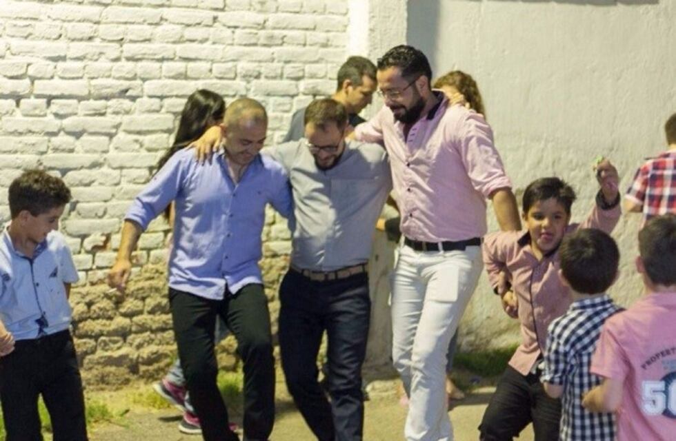 San Luis: los refugiados sirios vivieron Nochebuena con paz y alegría