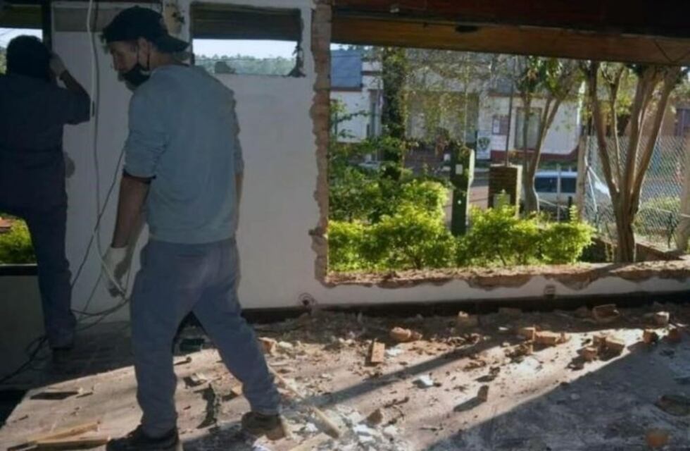 Comenzó la construcción del nuevo edificio municipal de Montecarlo