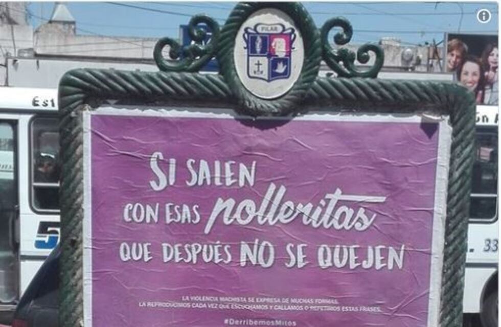 Polémica por una campaña del Municipio de Pilar contra la violencia de género
