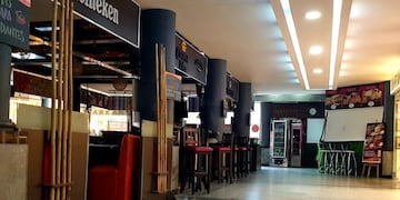 Bares cerrados en el interior de galerías céntricas\u002E