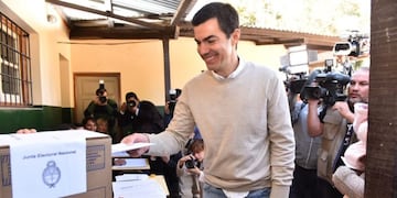 Votación de Urtubey (Gentileza)