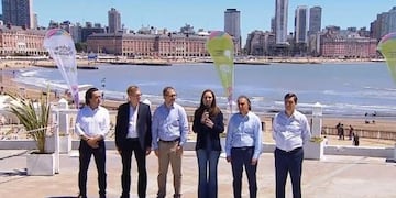 María Eugenia Vidal en Mar del Plata\u002E