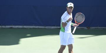 Diego Schwartzman venció a Jaume Munar y se metió en la tercera ronda del US Open\u002E Foto: AFP\u002E