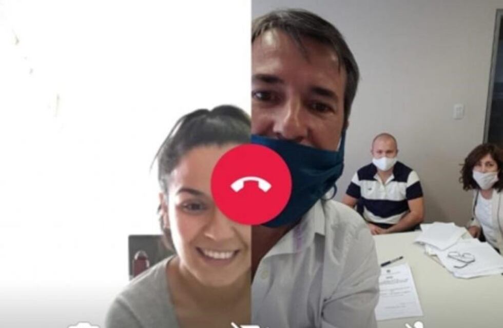 Todo por videollamada: así concretaron un acuerdo por cuota alimentaria en Villa Dolores