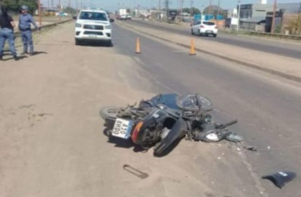 Falleció la mujer que fue arrollada por un camión sobre Ruta 11