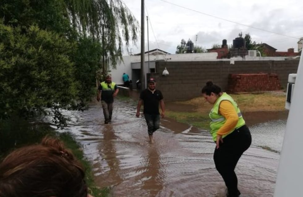 El comité de emergencia actuó con rapidez con la lluvia en Arroyito