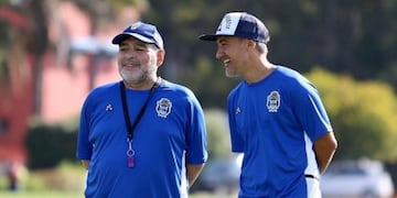 El DT de Gimnasia y Esgrima de La Plata se mostró entusiasmado con el dibujo de Benji Price\u002E (@gimnasia_oficial)