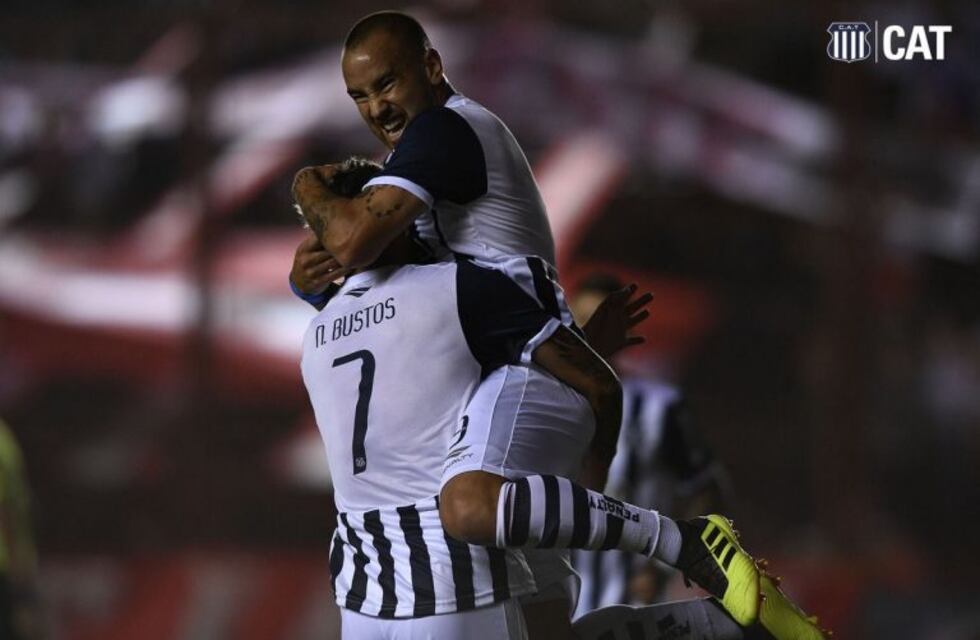 Volvió Junior Arias, el goleador de Talleres