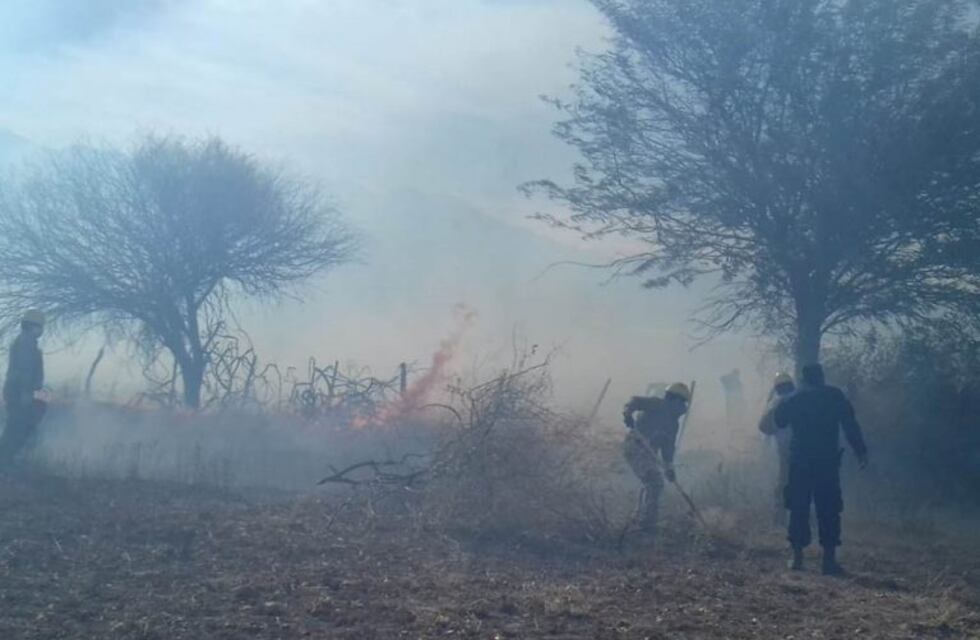 Un incendio consumió 25 hectáreas de pastizales en Cachi