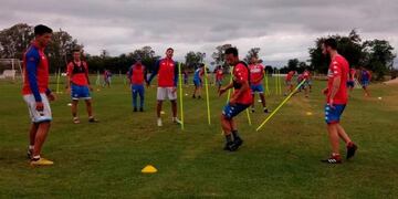 Los tatengues trabajaron en la última semana sin disputar amistosos\u002E (@clubaunion)