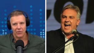 Alejandro Fantino reaccionó ante el discurso de Martín Llaryora.