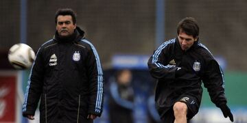 El ex Estudiantes de la Plata trabajó con el rosarino durante el ciclo de Sergio Batista\u002E (AFP)