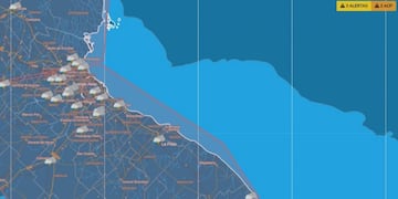 Alerta meteorológica para La Plata (web)\u002E