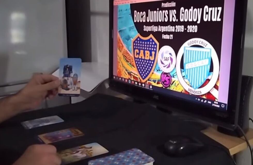 Mirá el video donde tiraron las cartas para Boca Juniors y Godoy Cruz
