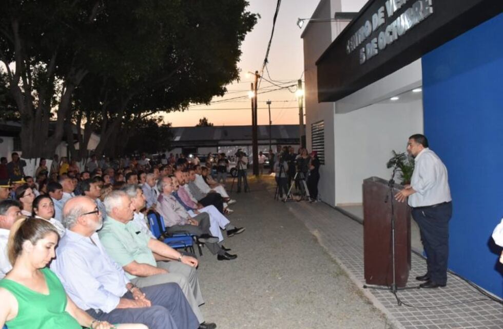 Inauguran el Centro de Veteranos del 5 de Octubre en el Parque Urbano