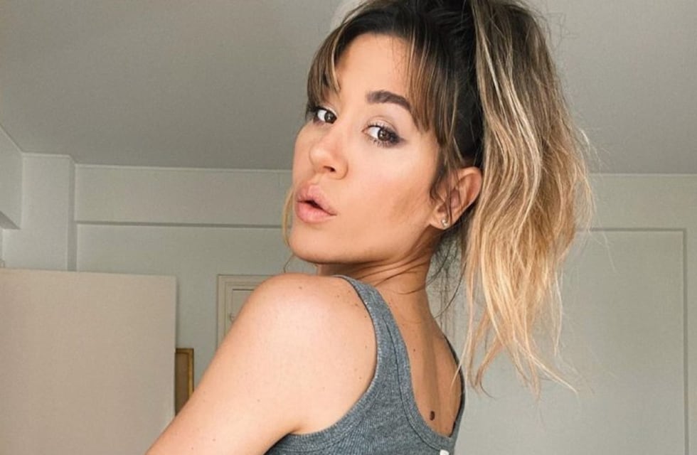 Jimena Barón estrenó lencería en la casa de Daniel Osvaldo