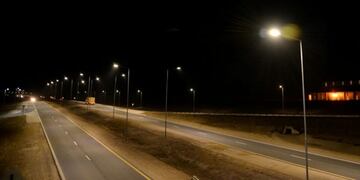 La iluminación fue inaugurada por Juan Schiaretti en la autovía Córdoba-Río Cuarto\u002E