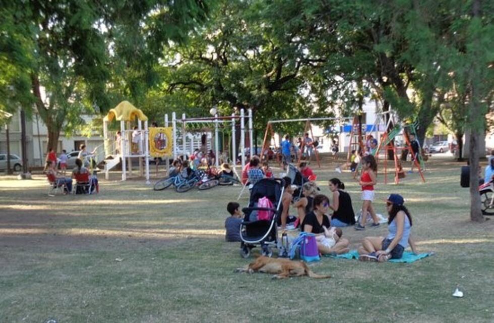 Así quedarán remodeladas las plazas Sarmiento, Belgrano y 14 de Abril