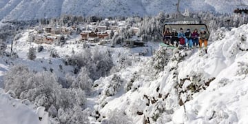 Cerro Catedral en entre julio y agosto de este año\u002E