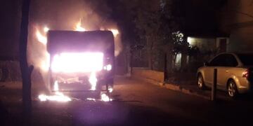 Rawson incendio de casilla