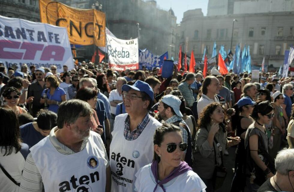 Acto de las dos CTA: Yasky convocó a la segunda marcha federal para el 20 de junio