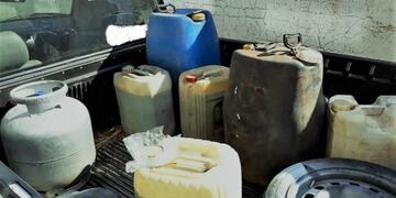 Combustible traído desde Bernardo de Irigoyen\u002E