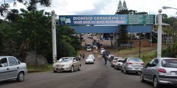 La ciudad brasilera comparte frontera con Misiones\u002E