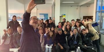 Visita de legisladores nacionales a Caleta Olivia