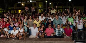 Eldorado presentaron los carnavales en la Plaza Sarmiento