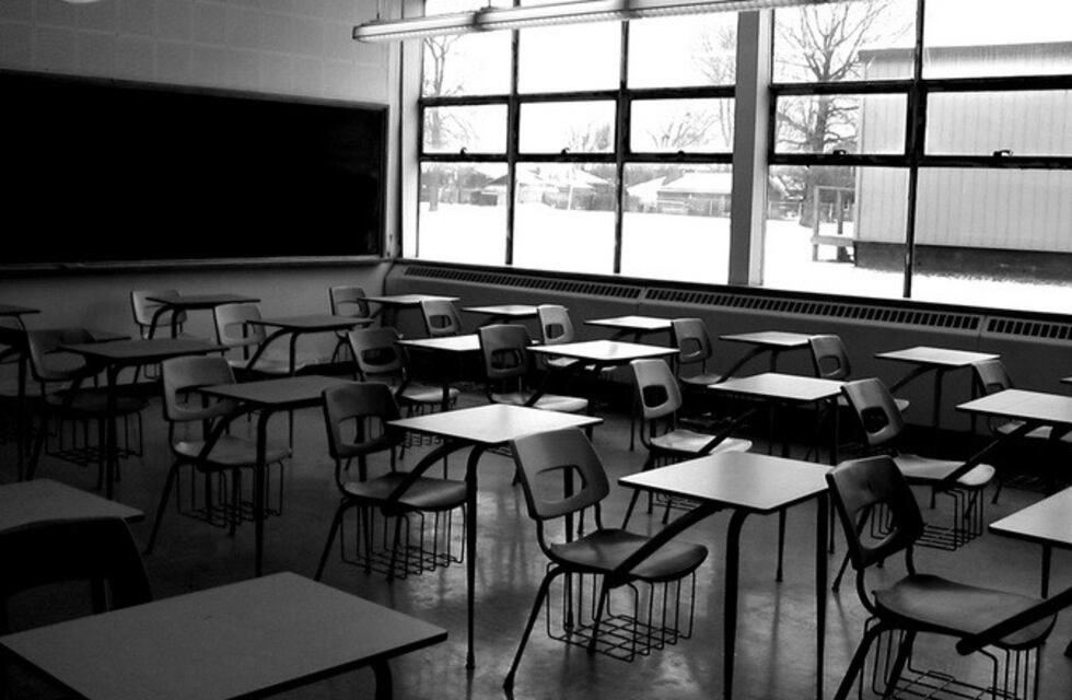 Fue a la escuela con una tumbera