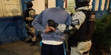 Dos detenidos y secuestro de cocaína en la ciudad de Cosquín\u002E (Foto: Ministerio Público Fiscal)\u002E