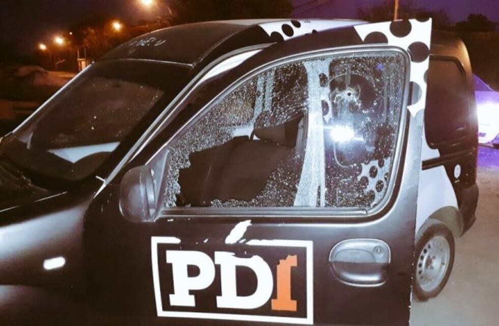Le dispararon a un móvil de la PDI cuando peritaba la escena de un crimen
