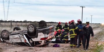 Vuelco en La Adela (Jorge Tanos)
