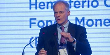 DYN111, BUENOS AIRES, 24/08/2017, CONSEJO DE LAS AMERICAS EN EL HOTEL PLAZA\u002E ALEJANDRO WERNER\u002E FOTO:DYN/ALBERTO RAGGIO\u002E ciudad de buenos aires alejandro werner cumbre del consejo de las americas evento camara argentina de comercio CAC