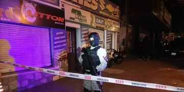 Operativo en La Falda\u002E (Foto: FPA)\u002E